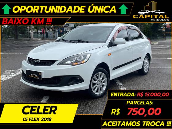 CAOA CHERY CELER 1.5 SEDAN 16V FLEX 4P MANUAL